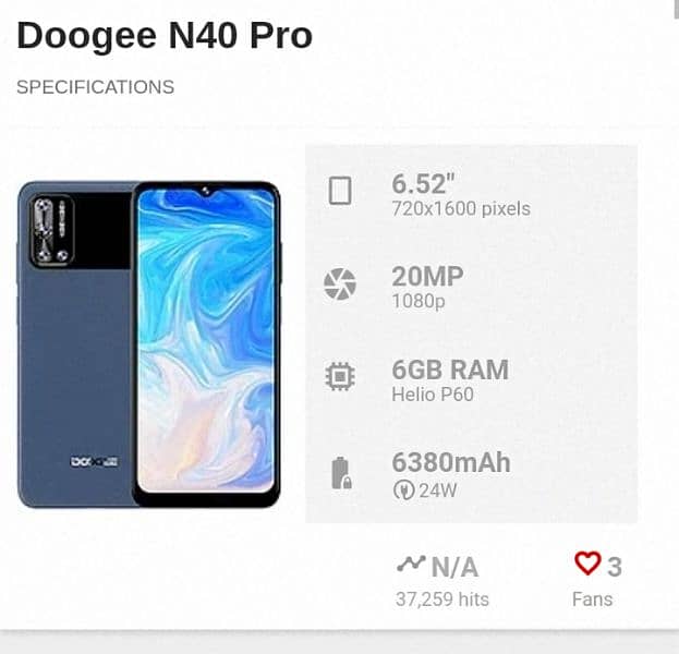 N40 pro doogee (6+128 memory) exchnge with good phone 2