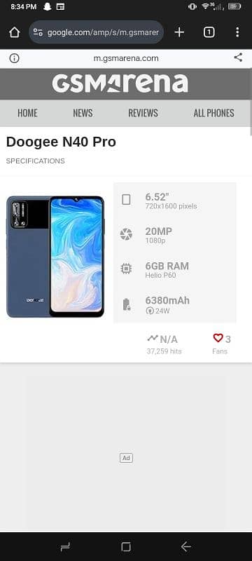 N40 pro doogee (6+128 memory) exchnge with good phone 4