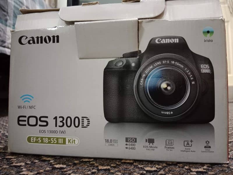 Canon EOS 1300D Wifi/NFC EF-S 18-55 III Kit 1