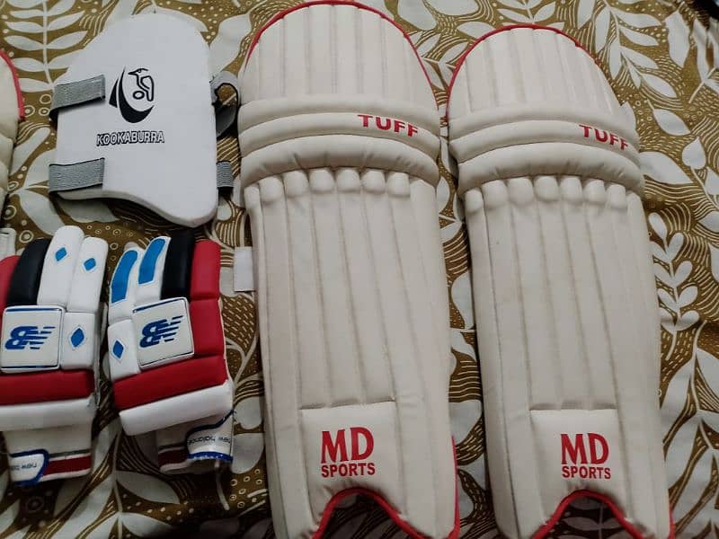 Cricket kit right hand batsman pattes,Thai and Glooves 7