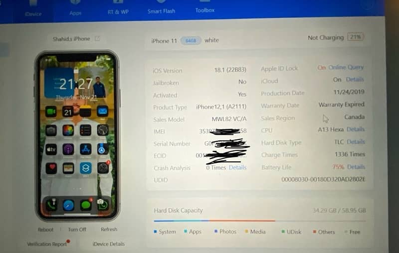 iphone 11 pta aproved 5