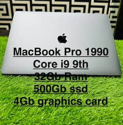 Macbook pro A1990 Core i9 9th gen Best Price