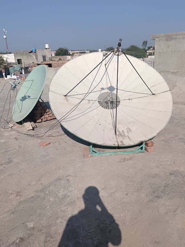 Shabbir 8 Feet 4 Pieces A Quality Dish Antenna For sale 1