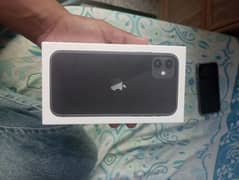 I phone 11 jv 128 with box only 9 days use