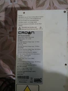 Crown Inverter For Sale Good Condition