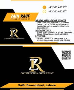 Home construction, Solor, Generator Services
