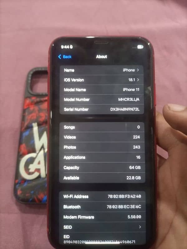 Iphone 11 64Gb LL/A 8