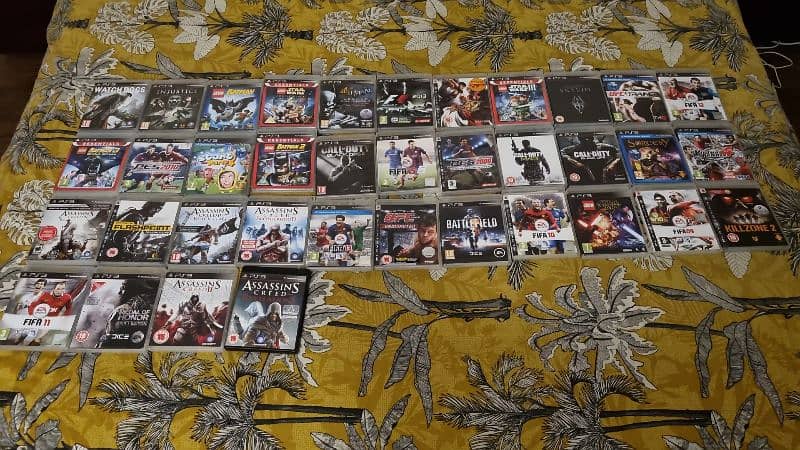 37 Playstation 3 Games, can also buy games separately 0