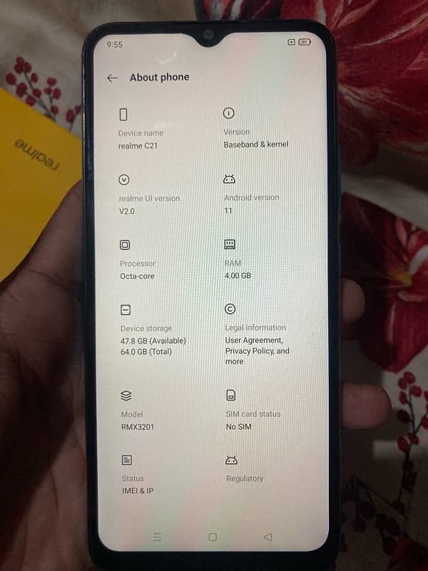 Realme c21 6