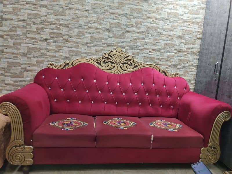 6 seat sofa set 3-2-1 2