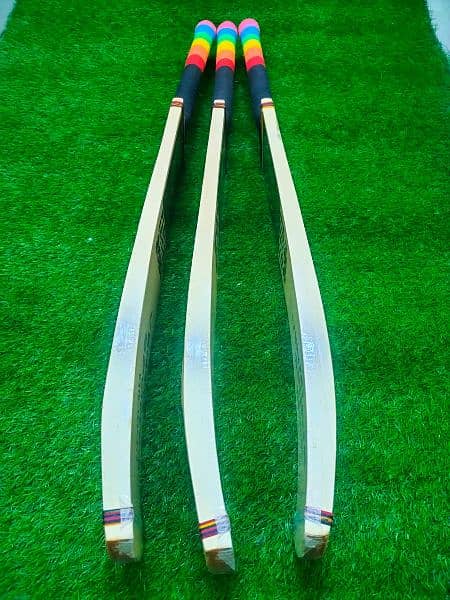 Original Venzo Tape Ball Cricket Bat 5 inches Width Full Cane Handle 5