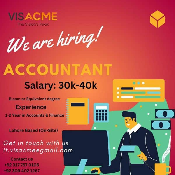 Excellent Opportunity For Accountants 0