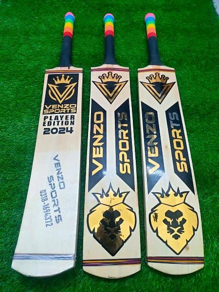 Venzo Sports Original Tape Ball Cricket Bat 5 inches Width Best Bat 1