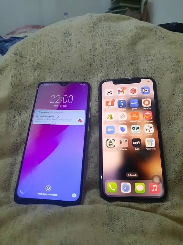 Iphone 11 pro 256 gb non pta with vivo 32gb for hotspot 1