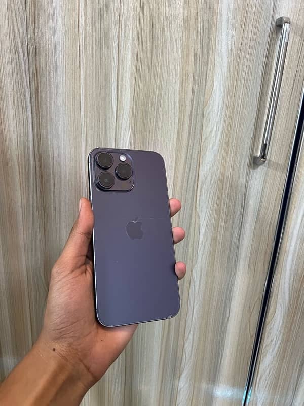 I phone 14 Pro max 256gb physical dual pta approved 1