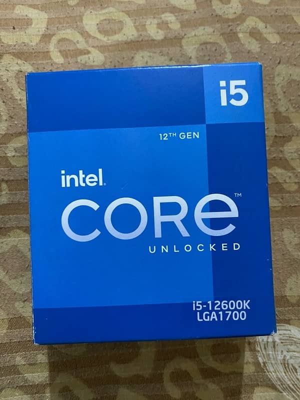 Core i5 12600k 12th generation Processor with box 2