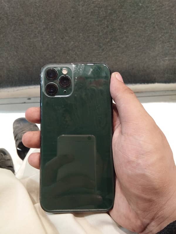 iPhone 11pro green colour  10by10 non pat jv 64 gb 6