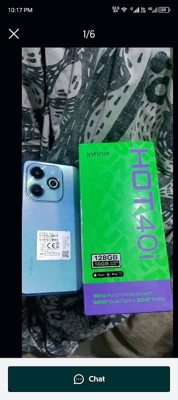 Infinix hot 40i 8+8 128 5