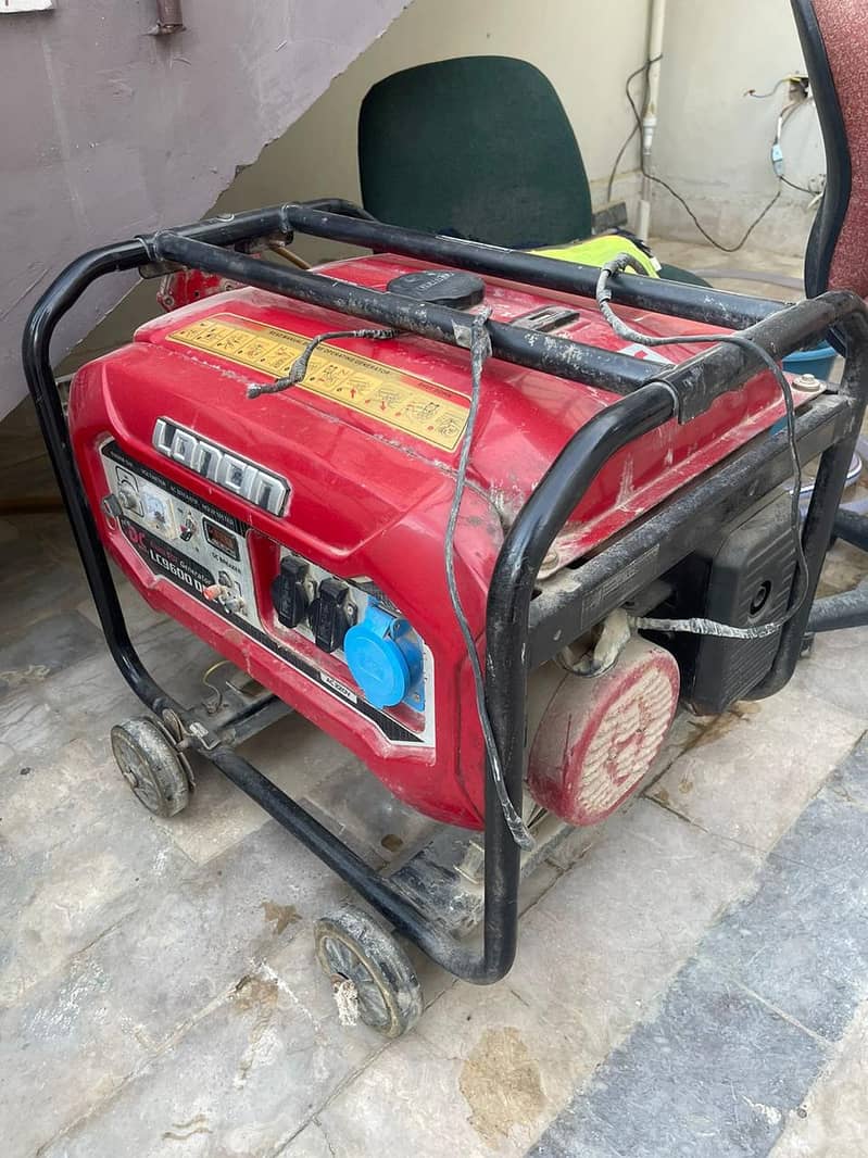 Loncin LC9600DDC Petrol & Gas Generator  6.5 kW 1