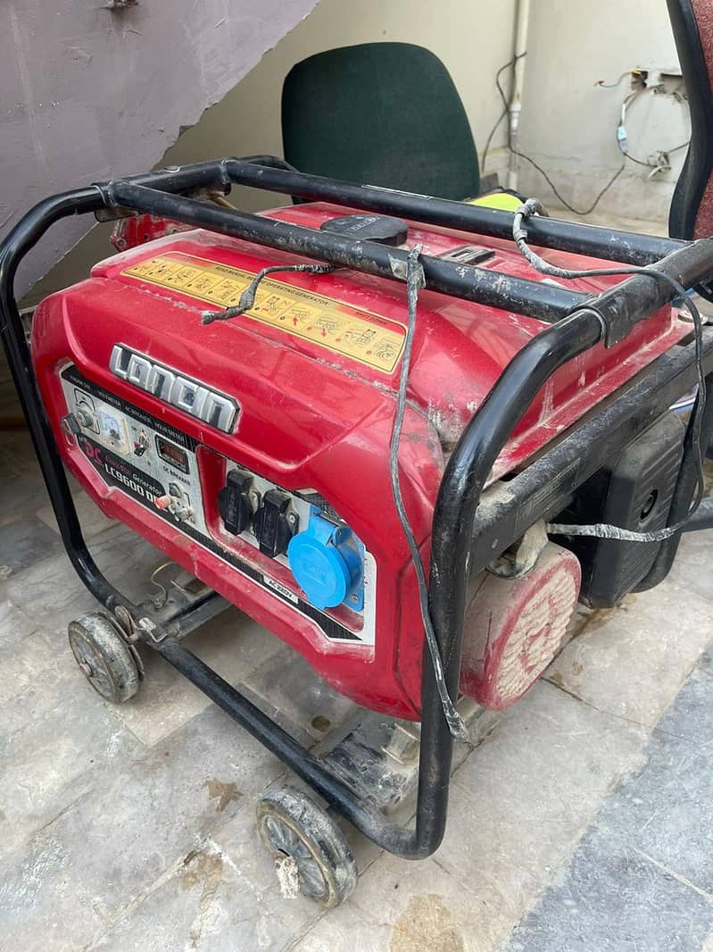 Loncin LC9600DDC Petrol & Gas Generator  6.5 kW 2