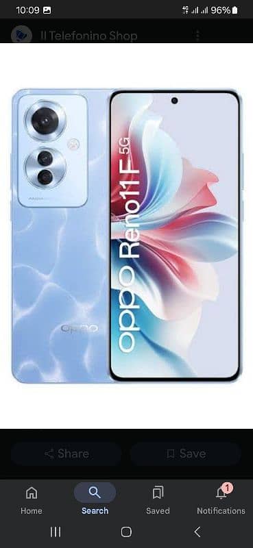 Oppo Reno 11f 5g 8/256 Blue Colour 2Month use 10/10 Full new Mobile 1