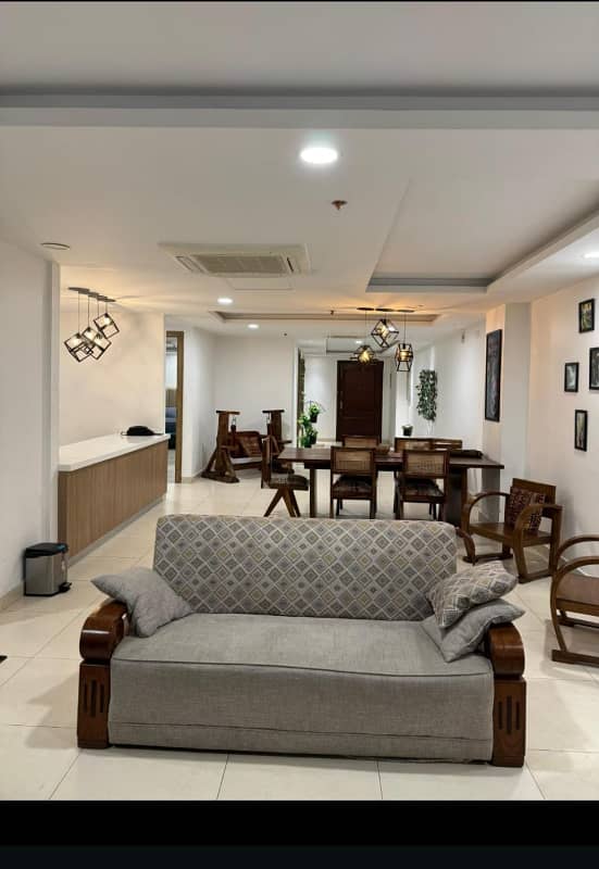 Daily basis Luxuries Apartments Available Gold Crest Mall And Residency DHA LAHORE 3