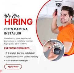 We are hiring CCTV TECHNICIAN