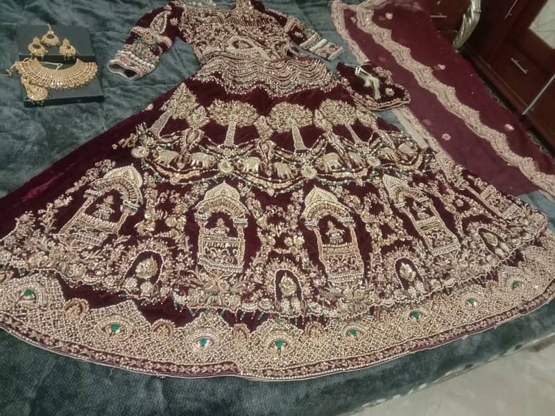 Bridal Lehnga | Barat Dress | Wedding Dress | Barat Lehnga for Sale 2