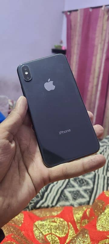 iphone X 64gb non PTA battery health 76 face id ok true tone active 0