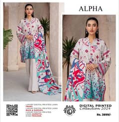 ARTICAL NAME : ALPHA LUXARY DIGITAL PRINTED LAWAN