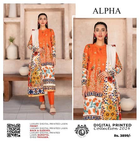 ARTICAL NAME : ALPHA LUXARY DIGITAL PRINTED LAWAN 5