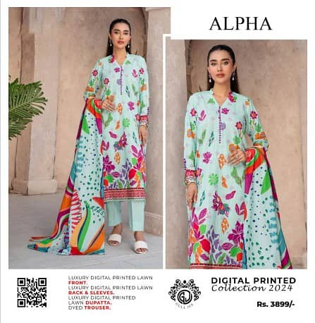 ARTICAL NAME : ALPHA LUXARY DIGITAL PRINTED LAWAN 6