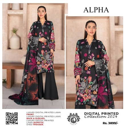 ARTICAL NAME : ALPHA LUXARY DIGITAL PRINTED LAWAN 7