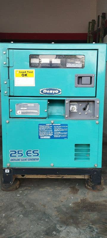 Urgent Sale - Denyo Generator | Model: 2002 | 20 KVA 5