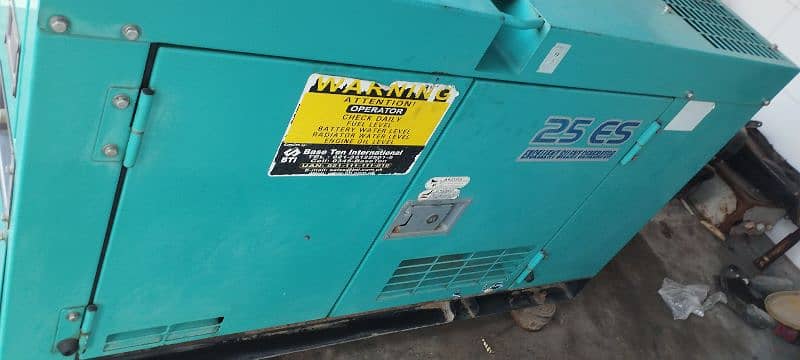 Urgent Sale - Denyo Generator | Model: 2002 | 20 KVA 8