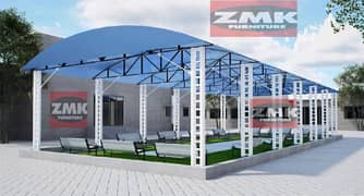 Tensile shade outdoor shade parking shade fiber shade roof 03130181205