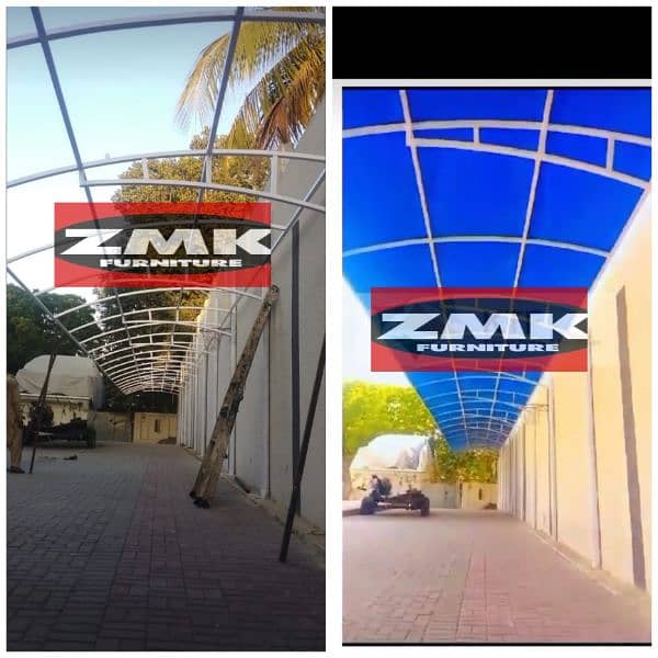 Tensile shade outdoor shade parking shade fiber shade roof 03130181205 10