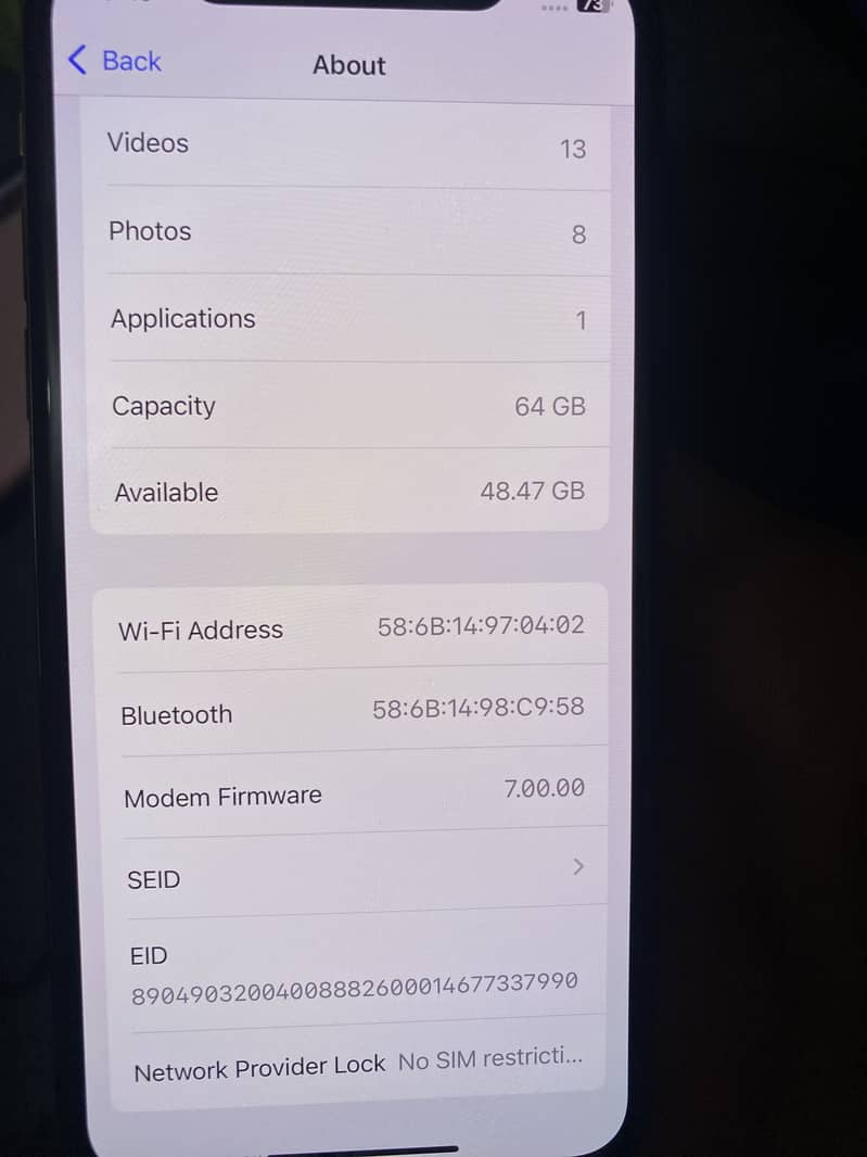 Iphone Xs Pta Aproved 64GB 3