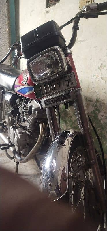 Honda 125 209 urgent sale 3