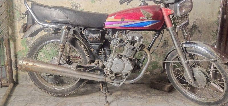 Honda 125 209 urgent sale 4