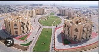 Bahria Heights 1100sqft 3rd floor brand new West open apartment available for rent