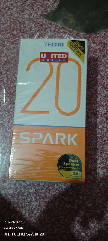 Tecno spark 20 8