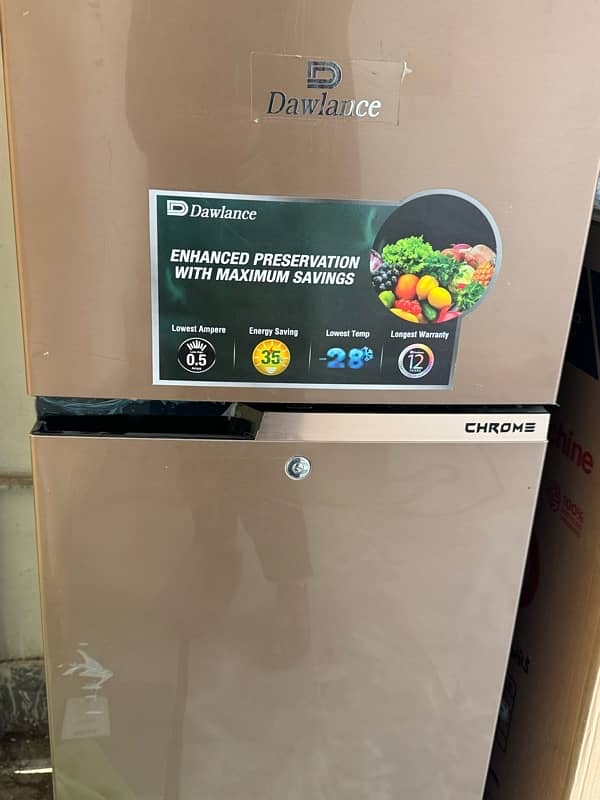 dawlance refrigerator chrome brown 9140 wb 0