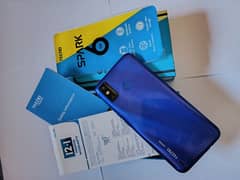 Tecno spark 6 go with box origanl charger, urgent sale