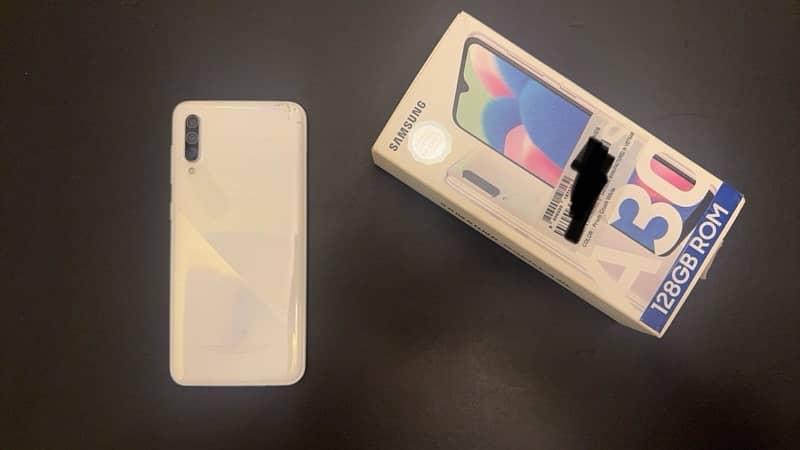 Samsung A30s Prism White 0