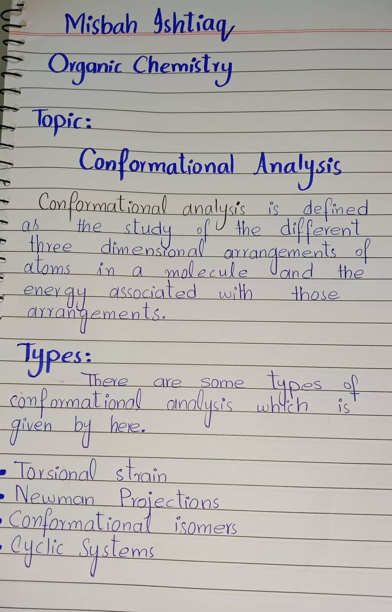 Handwritten assignment work 1