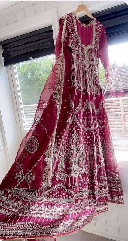 2 PC AJR couture stitched Frock available in Silk fabric 3