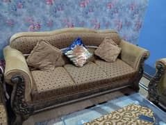 7seater sofa set with table