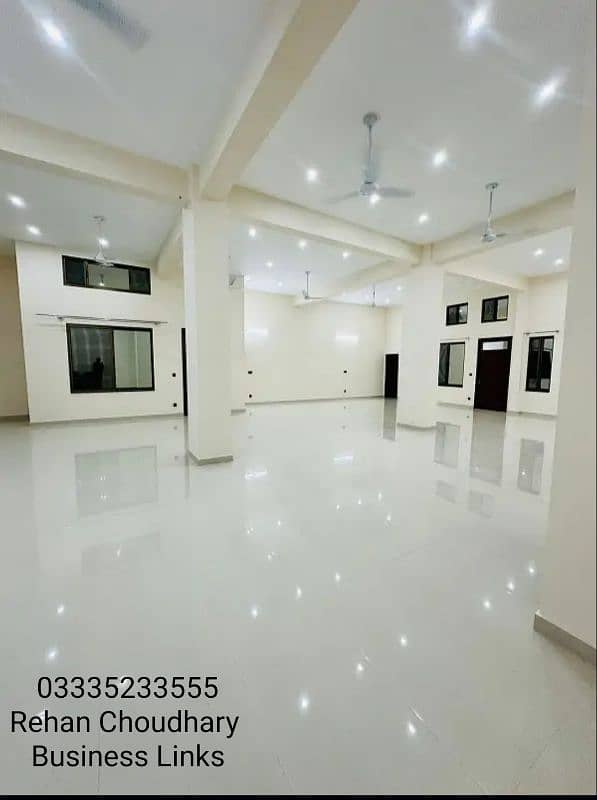 Hall Available For Rent, Ground Floor,Call center, Software House,Etc 0