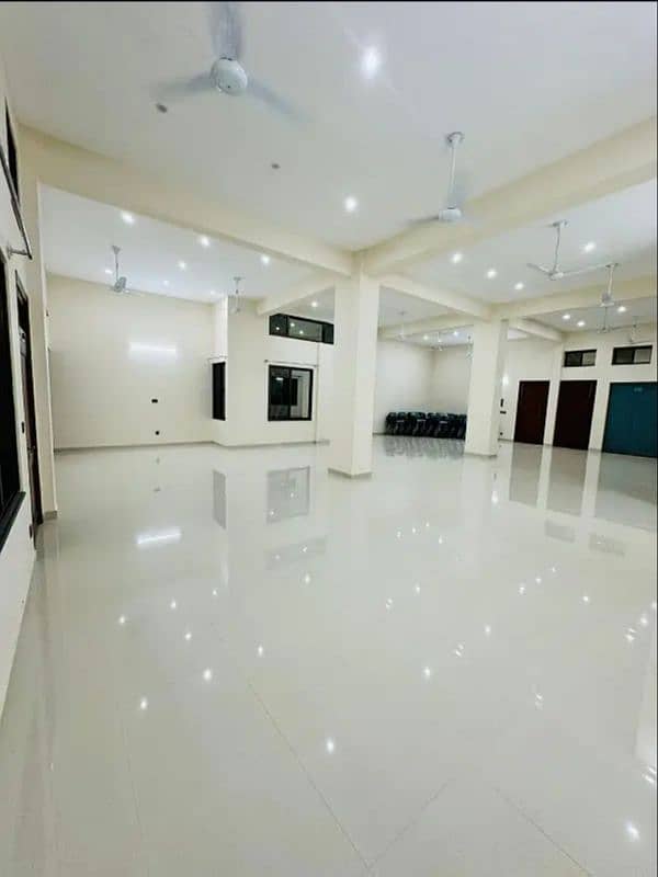 Hall Available For Rent, Ground Floor,Call center, Software House,Etc 5